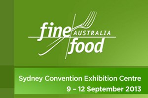 The Australian Made logo at Fine Food Australia